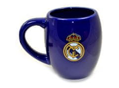 FAN SHOP SLOVAKIA Keramický hrnček Real Madrid FC, modrý, 560 ml
