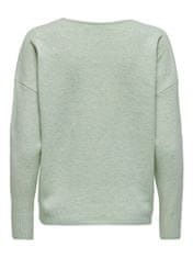 ONLY Dámsky sveter ONLRICA Regular Fit 15224360 Subtle Green (Veľkosť L)