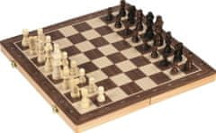 Goki Drevené šachy 2v1 magnetické