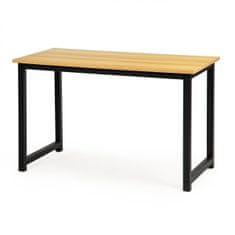ModernHome Písací stôl Max hnedo-čierny