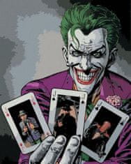 ZUTY Maľovanie podľa čísel 40 x 50 cm Batman - Joker a karty