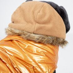 Duvo+ zimná bunda pre psov S 40cm oranžová