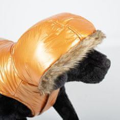 Duvo+ zimná bunda pre psov L 60cm oranžová