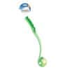 Hádzacia tyč s tenisovou loptou (priemer 6cm) -zelený 6x8x40cm