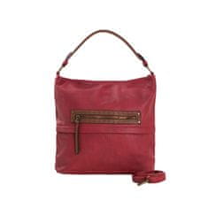 Factoryprice Tmavo červená nákupná taška s uchom OW-TR-9740-186_405149 Univerzalne