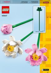 LEGO 40647 Lotosové kvety