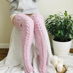 VIVVA® Pohodlné vysoké ponožky na stehná | SOCKLET Ružová