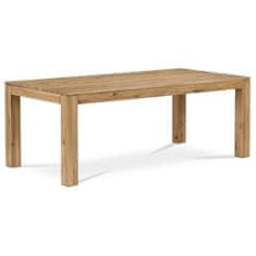Autronic Stôl jedálenský 200x100x75 cm, masív dub, povrchová úprava olejom