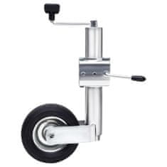 Vidaxl Oporné koleso 60 mm s 1 delenou svorkou a kolesovými klinmi