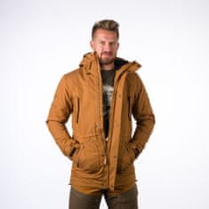 Northfinder Pánska zimná bunda s voskovou povrchovou úpravou bavlnené DAVIS