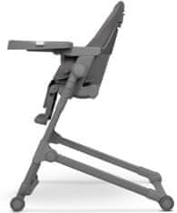 Lionelo Jedálenská stolička CORA grey stone