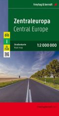 Freytag & Berndt Európa stredná 1:2 000 000 / automapa