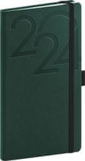 AJAX Diár 2024: - zelený, vreckový, 9 × 15,5 cm