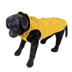 Duvo+ štýlová bunda s kapucňou pre psov XS 30cm žltá