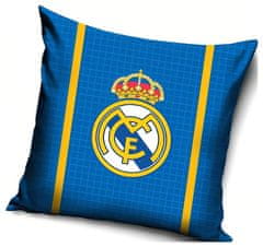 FAN SHOP SLOVAKIA Vankúšik Real Madrid FC, modrý, bavlna, 40x40