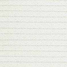 Vidaxl Úložné koše 2 ks béžovo-biele Ø24x18 cm bavlna