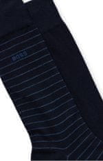 Hugo Boss 2 PACK - pánske ponožky BOSS 50503547-401 (Veľkosť 39-42)