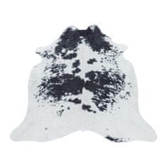 Ayyildiz Kusový koberec Etosha 4114 black (tvar kožušiny) 100x135 tvar kožešiny