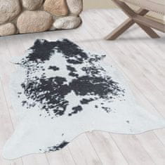 Ayyildiz Kusový koberec Etosha 4114 black (tvar kožušiny) 100x135 tvar kožešiny