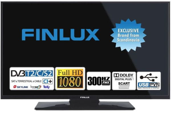 televízor Finlux 40FFG4661 LED 40 palcov skylink USB