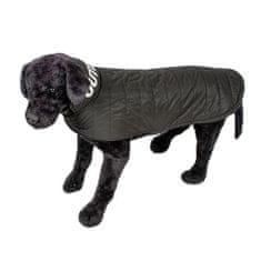 Duvo+ vodeodolná zimná vesta pre psov XL 70cm čierna