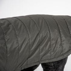 Duvo+ vodeodolná zimná vesta pre psov XS 30cm čierna