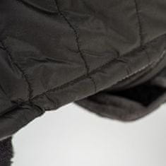 Duvo+ vodeodolná zimná vesta pre psov XS 30cm čierna