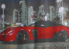 Norimpex Diamantové maľovanie Červené auto 30x40cm