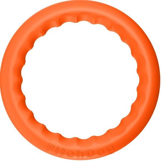 PitchDog Hračka tréningový penový kruh oranžový 20cm