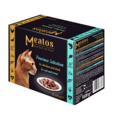 Meatos Cat Multipack kúsky v omáčke 12 x 85 g