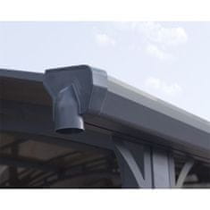 Palram Hliníkový montovaný prístrešok s oblúkovou strechou Arcadia 5000