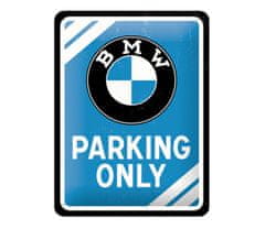 Postershop Plechová ceduľa – BMW Parking Only
