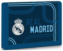 FAN SHOP SLOVAKIA Peňaženka Real Madrid FC, modrá, 12x9 cm