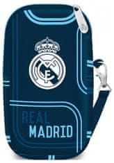 FAN SHOP SLOVAKIA Puzdro na mobil Real Madrid FC, modré, 14x7.5 cm