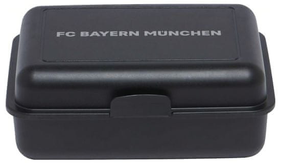 FAN SHOP SLOVAKIA Desiatový box FC Bayern Mníchov, čierny