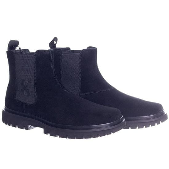 Calvin Klein Chelsea boots čierna YM0YM00271BDS