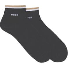 Hugo Boss 2 PACK - pánske ponožky BOSS 50491195-001 (Veľkosť 39-42)