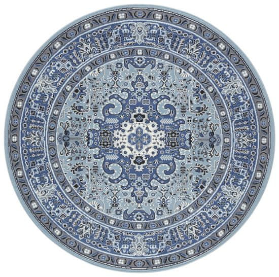NOURISTAN Kruhový koberec Mirkan 104438 Skyblue