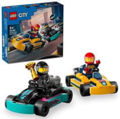 LEGO City 60400 Motokáry s vodičmi