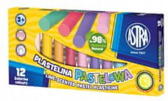 Astra Pastelová plastelína s vôňou vápna 12 farieb