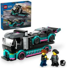 LEGO City 60406 Kamión so závodným autom