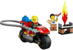 LEGO City 60410 Hasičská záchranná motorka