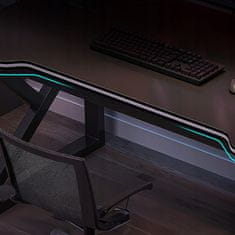MUVU Čierny stôl, herný stôl, veľký stôl, MUVU, ergonomický dizajn