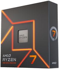 AMD Ryzen 7 7700X / LGA AM5 / max. 5,4 GHz / 8C/16T / 40MB / 105W TDP / BOX bez chladiča