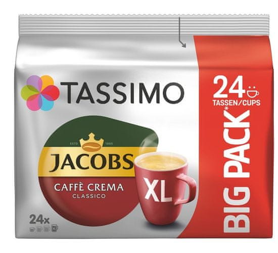 Tassimo Jacobs Caffè Crema Classico XL 24 kapsúl