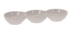 STREFA Servírovacia miska 24x8x3,3cm biela, porcelán 