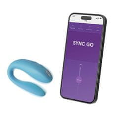We-Vibe We-Vibe Sync Go (Turquoise), párový vibrátor s aplikáciou