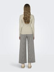 Jacqueline de Yong Dámske tričko JDYFRANSISKA Stretch Fit 15228065 Chateau Gray (Veľkosť S)
