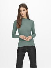 Jacqueline de Yong Dámske tričko JDYFRANSISKA Stretch Fit 15228065 Chinois Green (Veľkosť L)