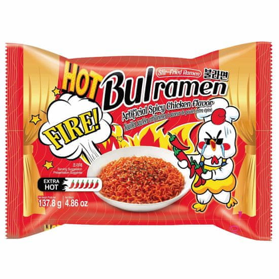 Samyang Bulramen Ramen Noodles - Extra Hot Flavor